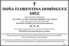 Florentina Domínguez Díez